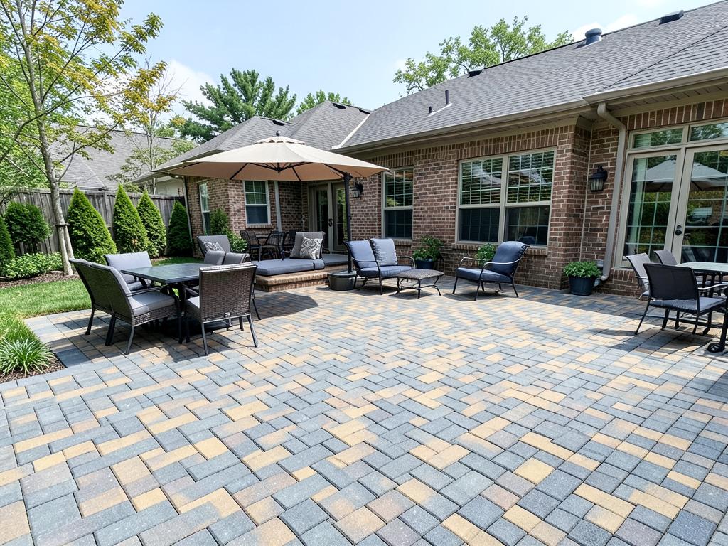Paver Patios project by ForgeStone Hardscapes near Dayton, Ohio